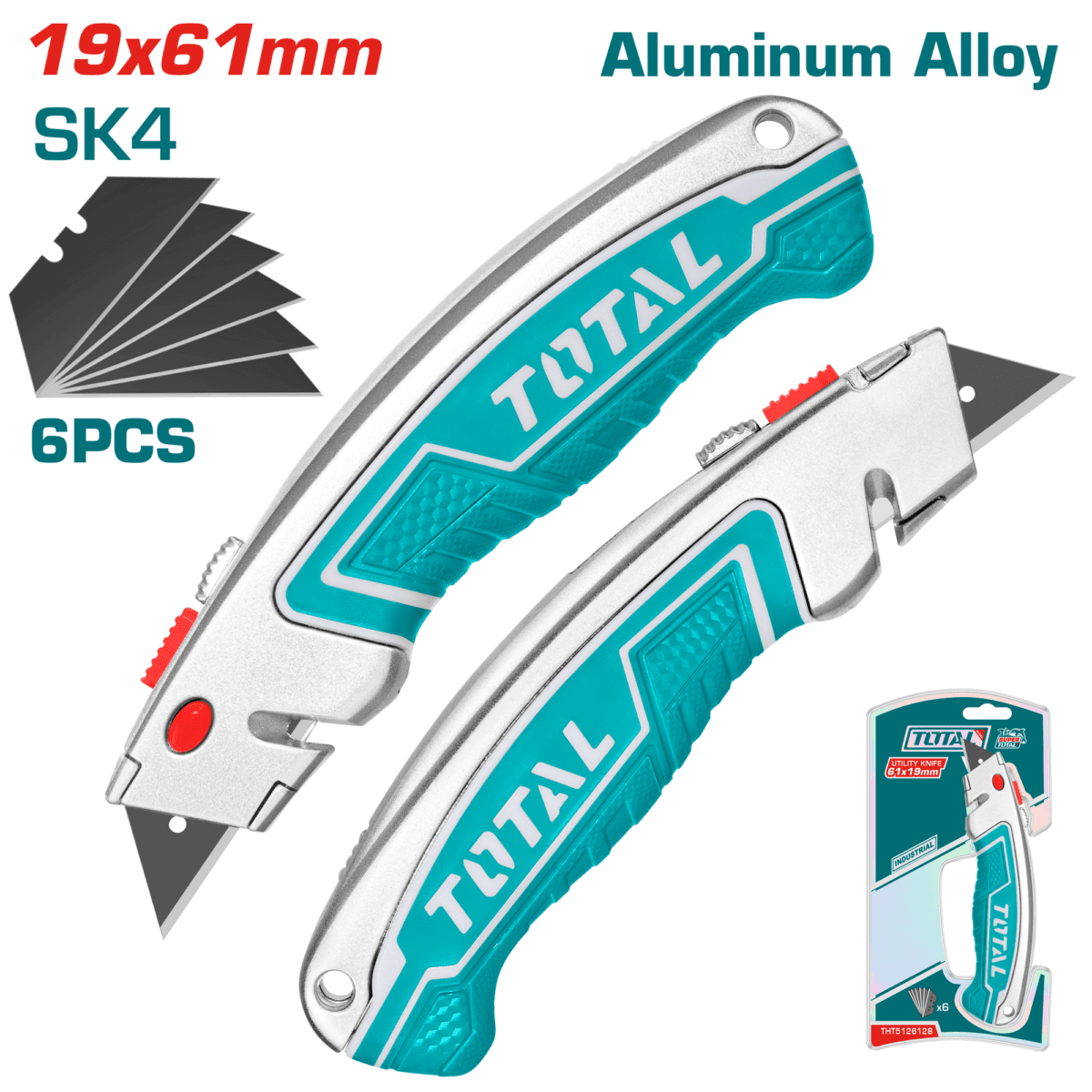 NAVAJA MULTIUSO 61X19MM 6 PCS