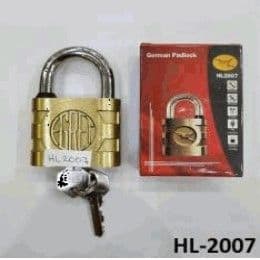 CANDADO 60MM TIPO ALEMAN - COBRE EGRET