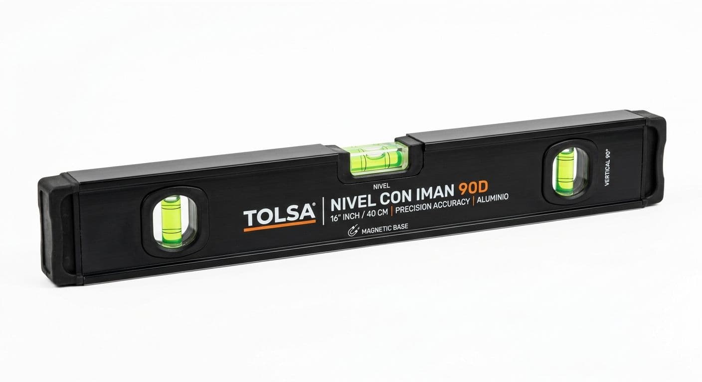 NIVEL CON IMAN 90D 16"