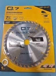 DISCO CORTE MADERA 7"X40 DIENTES