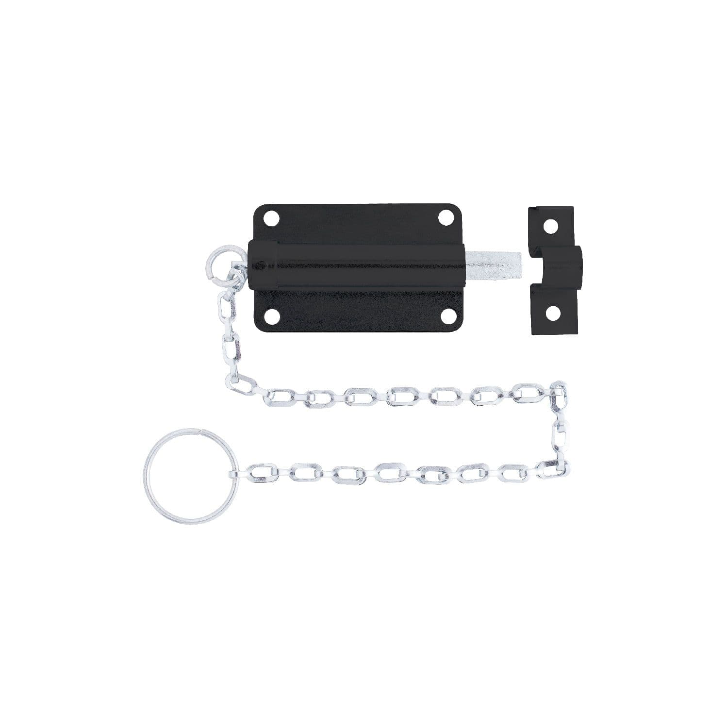 PICAPORTE CADENA NEGRO 3PG VERA