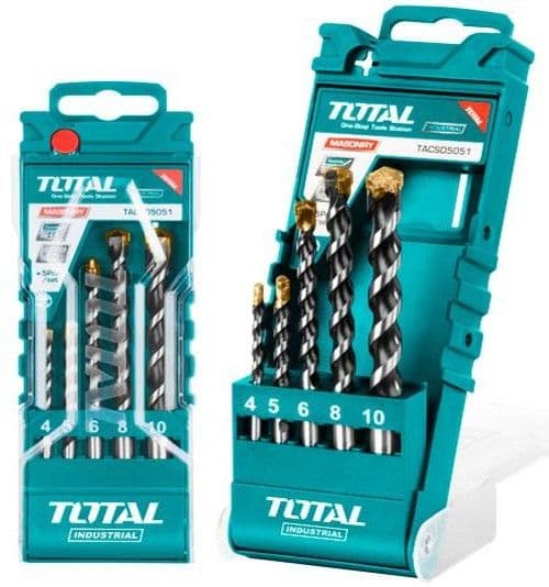 JUEGO DE BROCAS DE CONCRETO 5 PCS