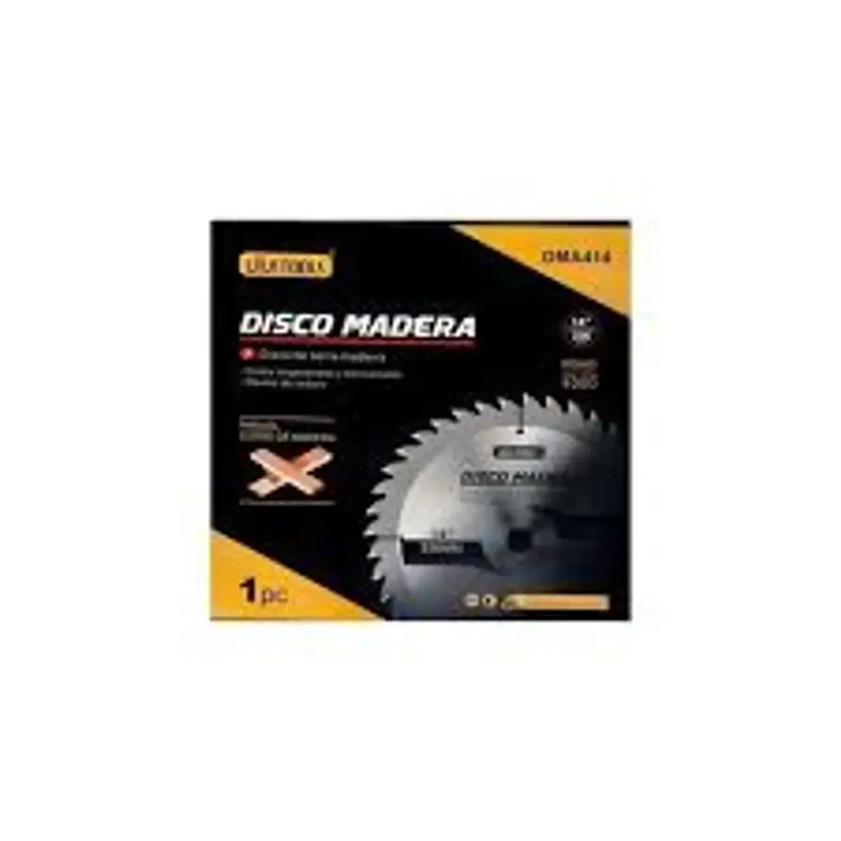 DISCO MADERA 14"X40T UYUSTOOLS