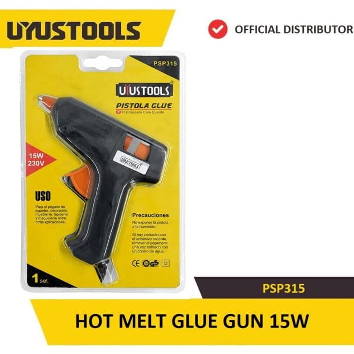 PISTOLA GLUE GUN 15W UYU