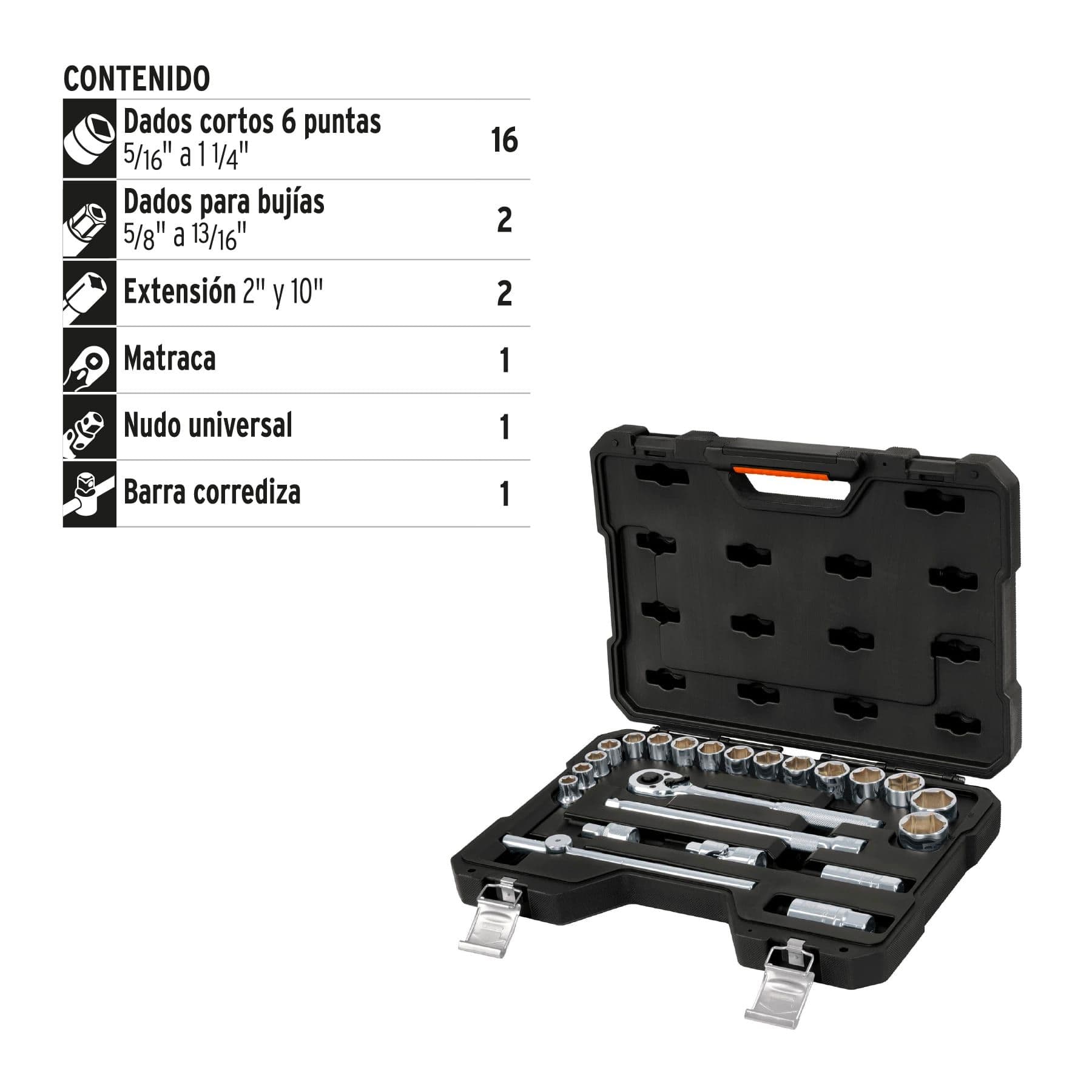 JUEGO 83 PZAS P/MECANICA ESTUCHE TELA (22984)