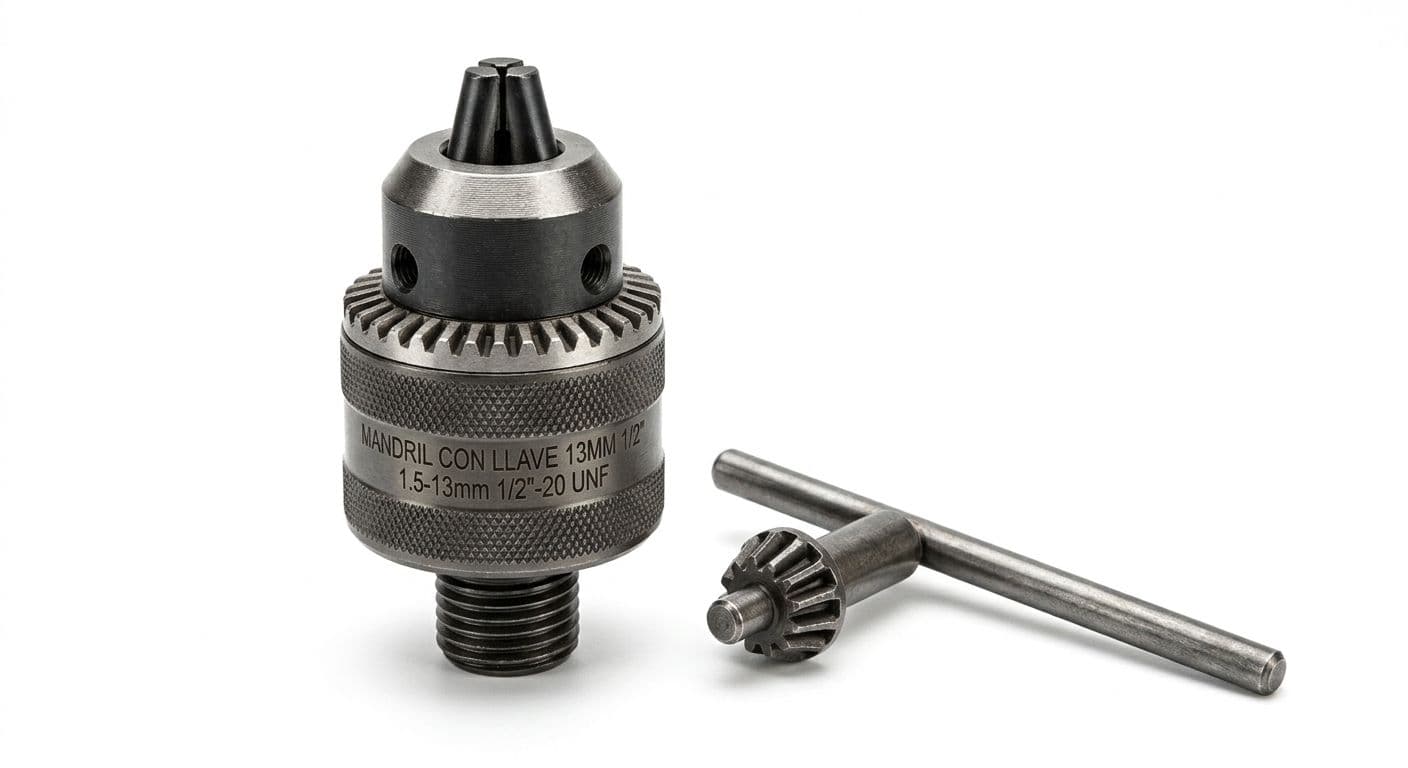 MANDRILL CON LLAVE 13MM 1/2"
