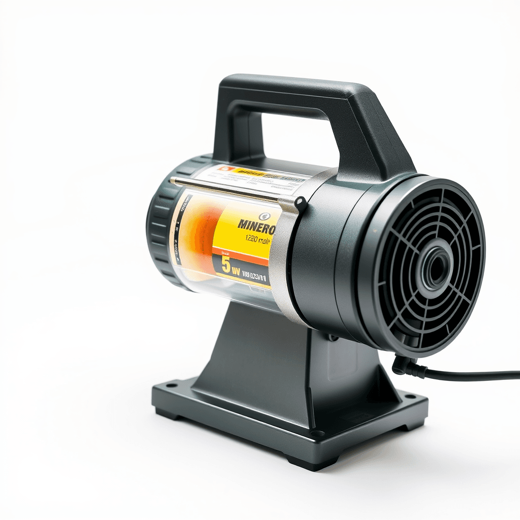 LINTERNA TIPO MINERO 1200 MAH 2 COB