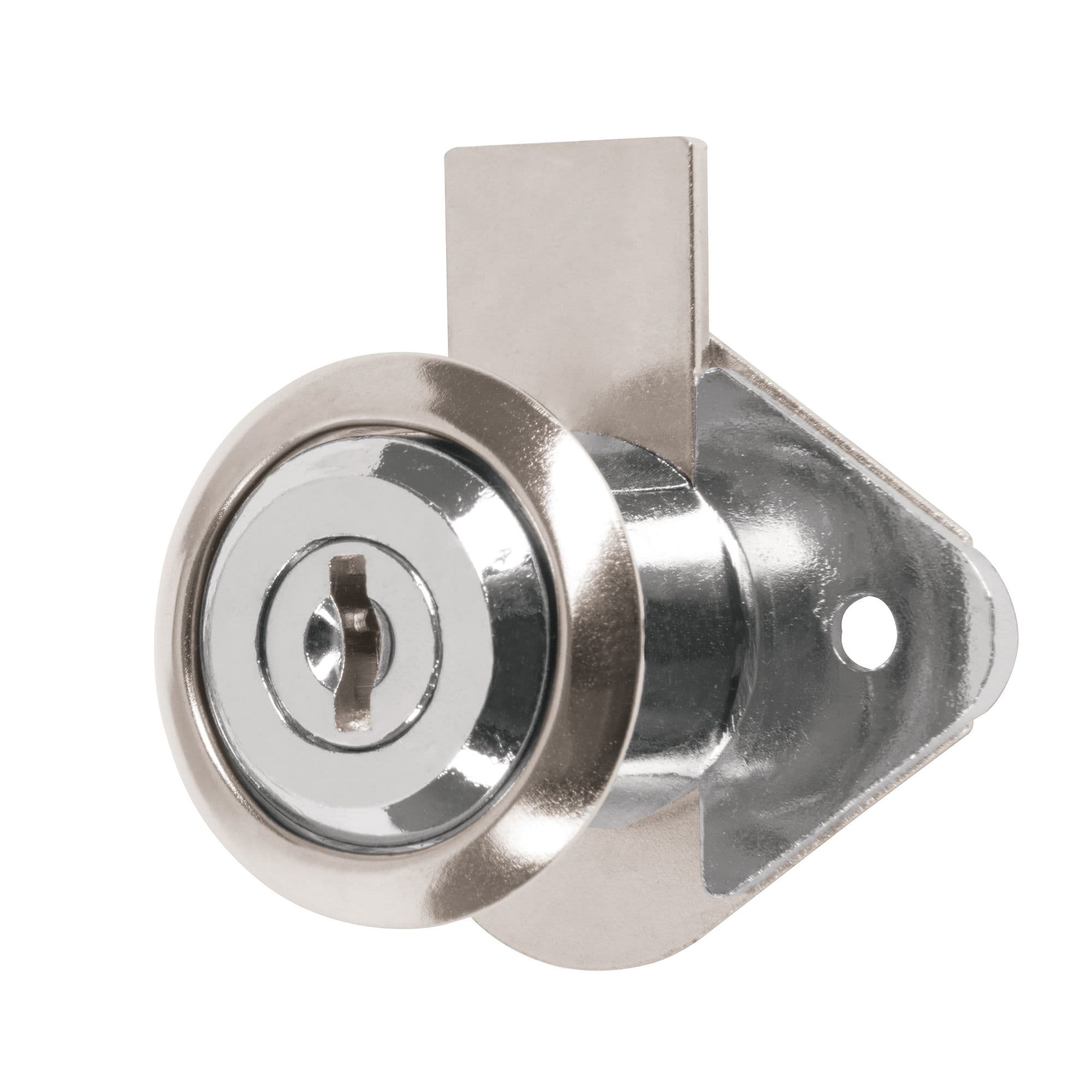 CHAPA MUEBLE NIQUILADO T/BOTON 21.6mm (CM-21C-P) UYU