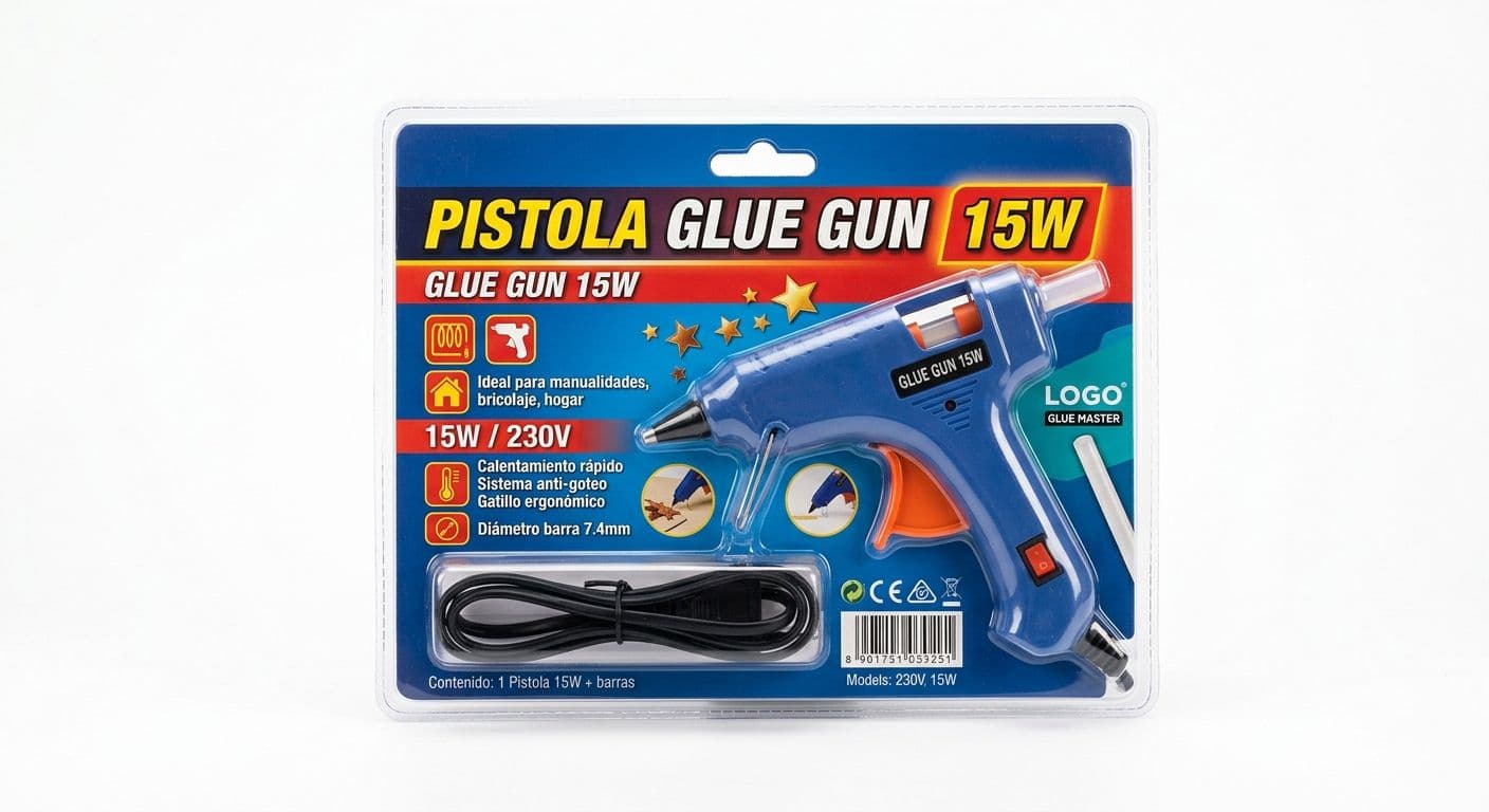 PISTOLA GLUE GUN 15W UYU