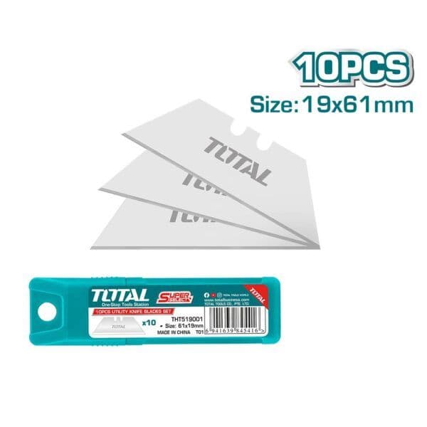 REPUESTO BISTURI 10PCS (61X19MM)