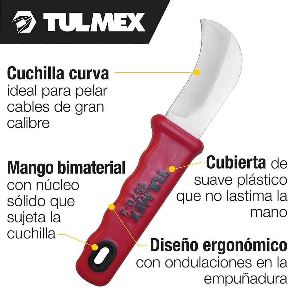 CUCHILLO CURVA