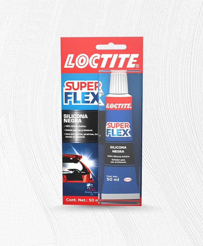 Loctite Super Flex Negra 50 Ml